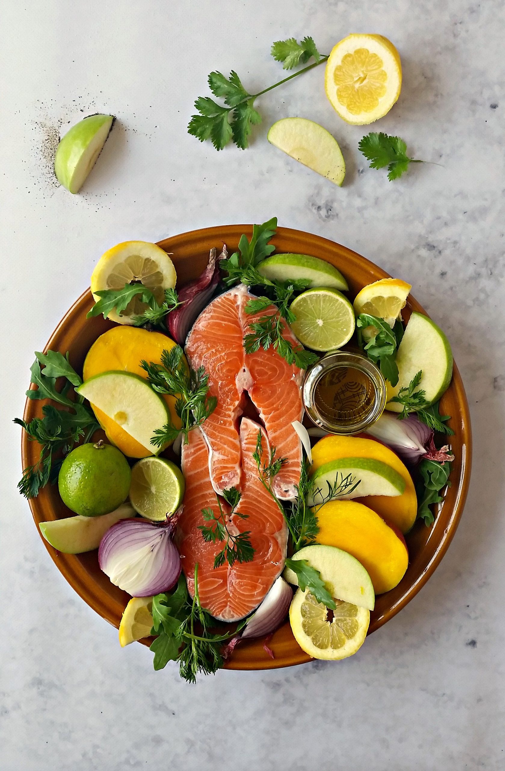 Salmão no Forno com Especiarias e Lima